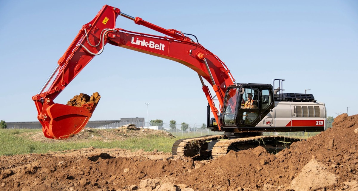 LBX Announces 370 X4S Excavator From: Link-Belt Excavators