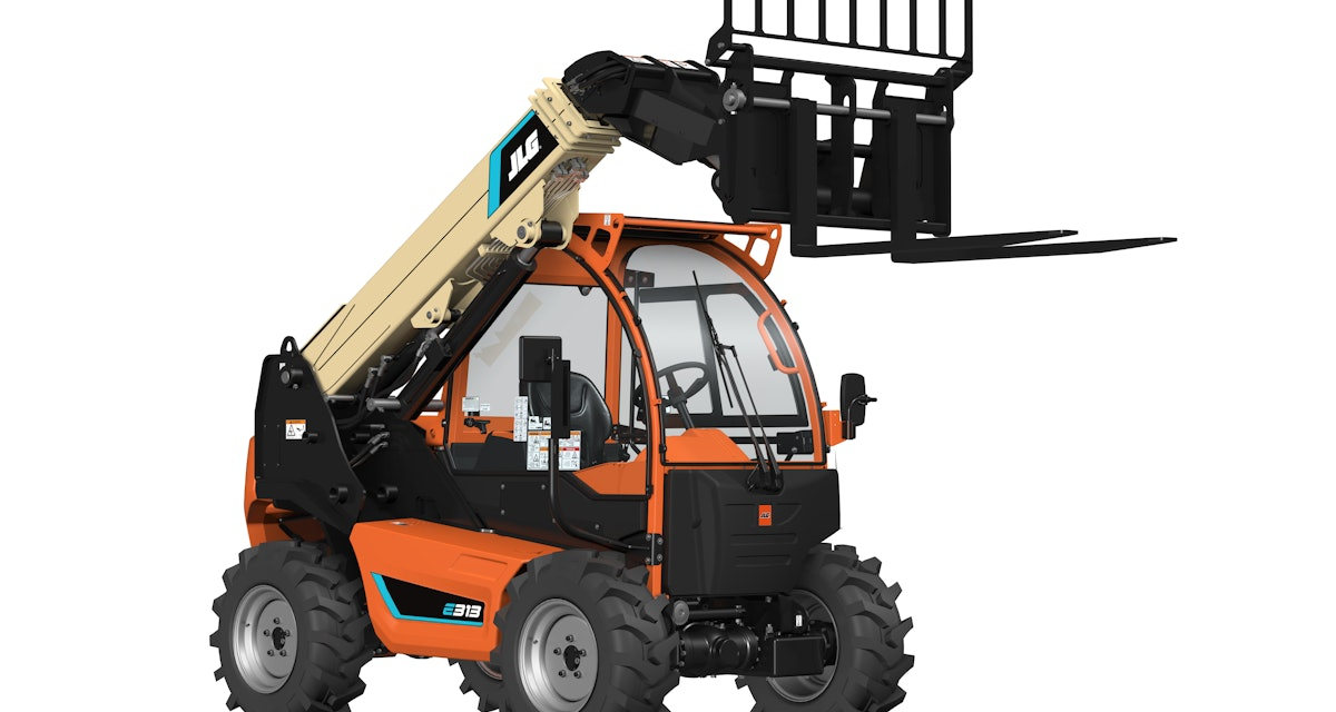 JLG Releases E313 Electric Telehandler From: JLG Industries Inc.