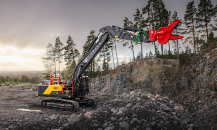 Volvo Construction Equipment Upgrades Straight Boom Demolition Excavators