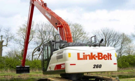 LBX Announces 220, 260, 370 X4S Long Front Excavators From: Link-Belt Excavators