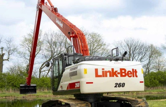 LBX Announces 220, 260, 370 X4S Long Front Excavators From: Link-Belt Excavators
