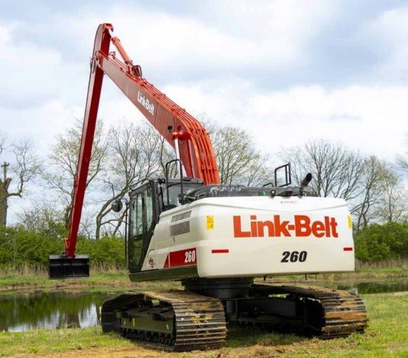 LBX Announces 220, 260, 370 X4S Long Front Excavators From: Link-Belt Excavators