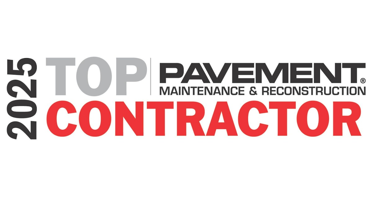 Pavement Maintenance & Reconstruction’s 2025 Major Contractor Award: Proposals Open