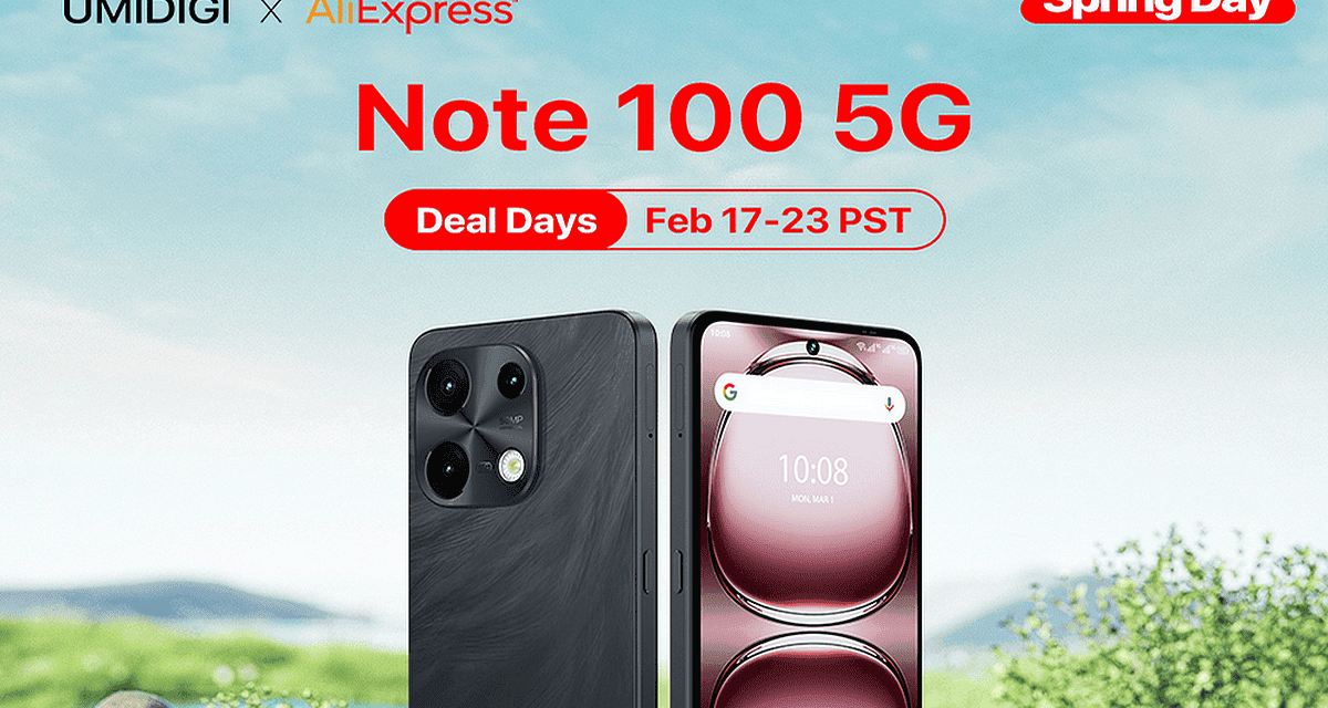 UMIDIGI Observe 100 5G and Observe 100A Launch on AliExpress Spring Day – Massive Financial savings Await!