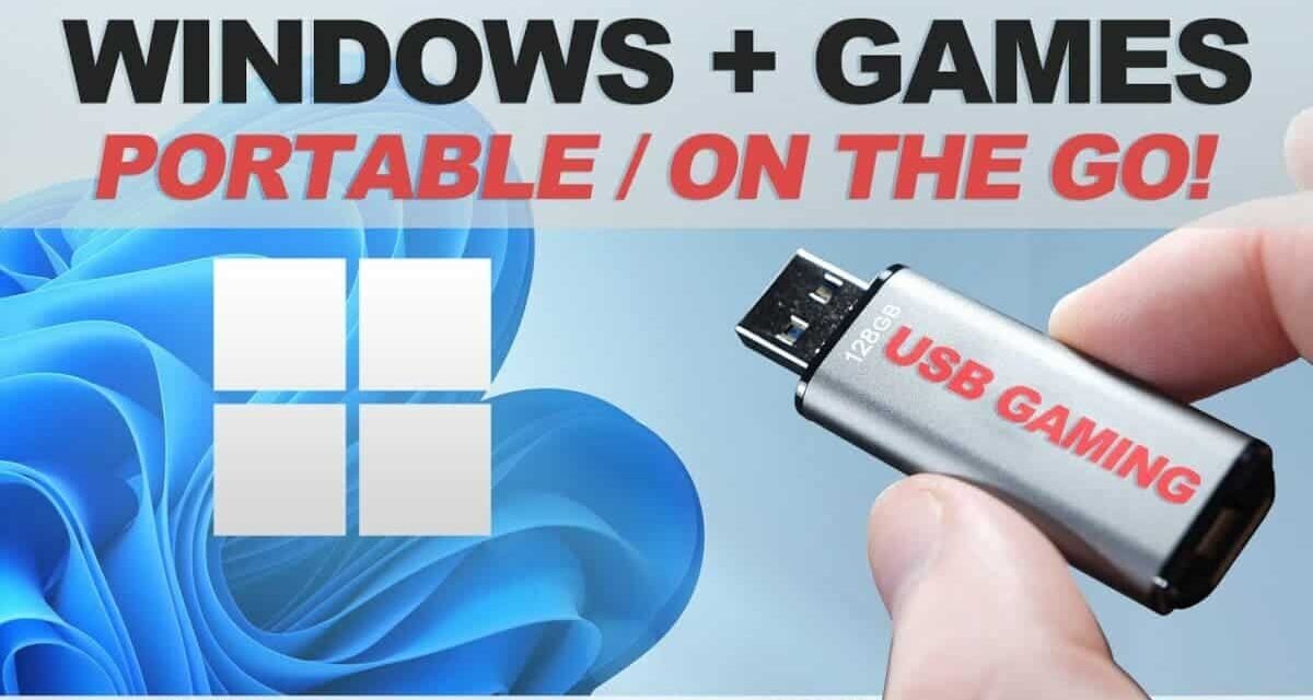 Moveable Gaming Made Simple: Use Your USB Drive