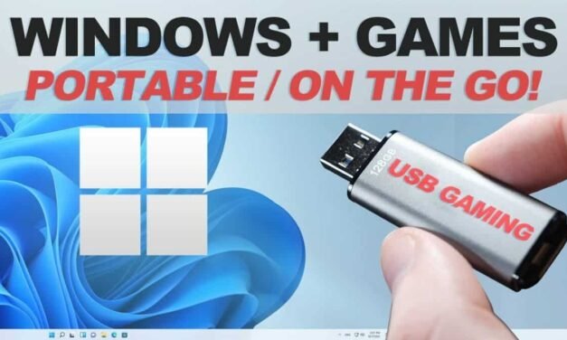 Moveable Gaming Made Simple: Use Your USB Drive