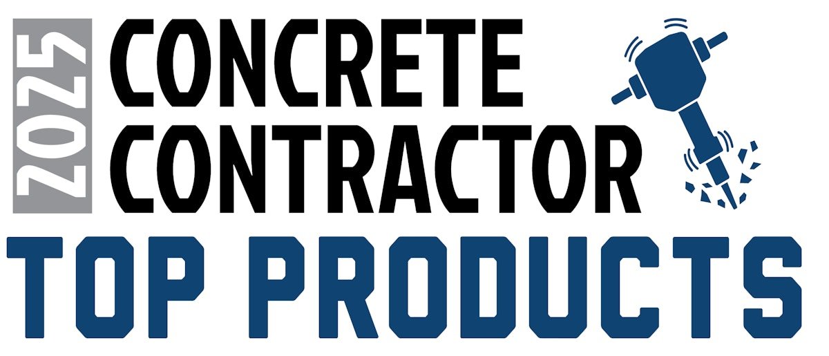 Winners of the 2025 Concrete Contractor Top Products Award