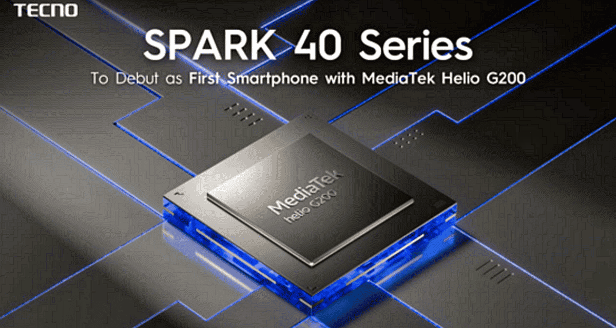 Tecno Spark 40 Collection Will Launch Globally The First Helio G200 Smartphone