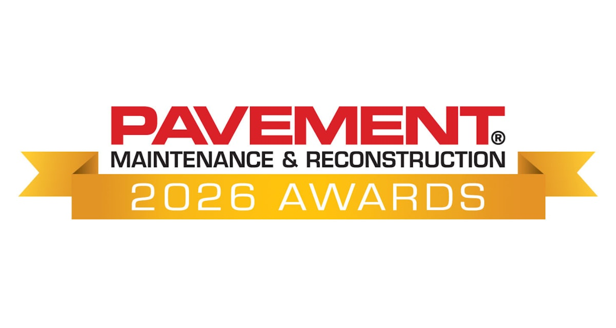 2026 Pavement Awards Nominations Are Available for Submissions.