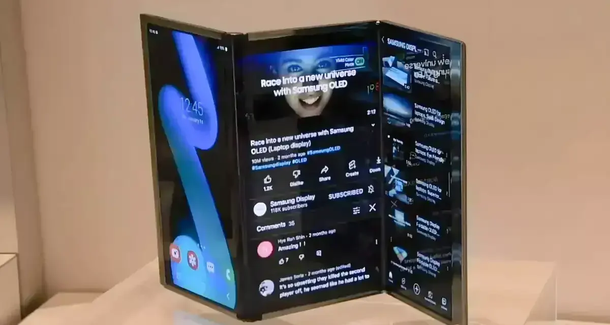 Samsung Announces a Trifold Smartphone Launch By the end of 2025.