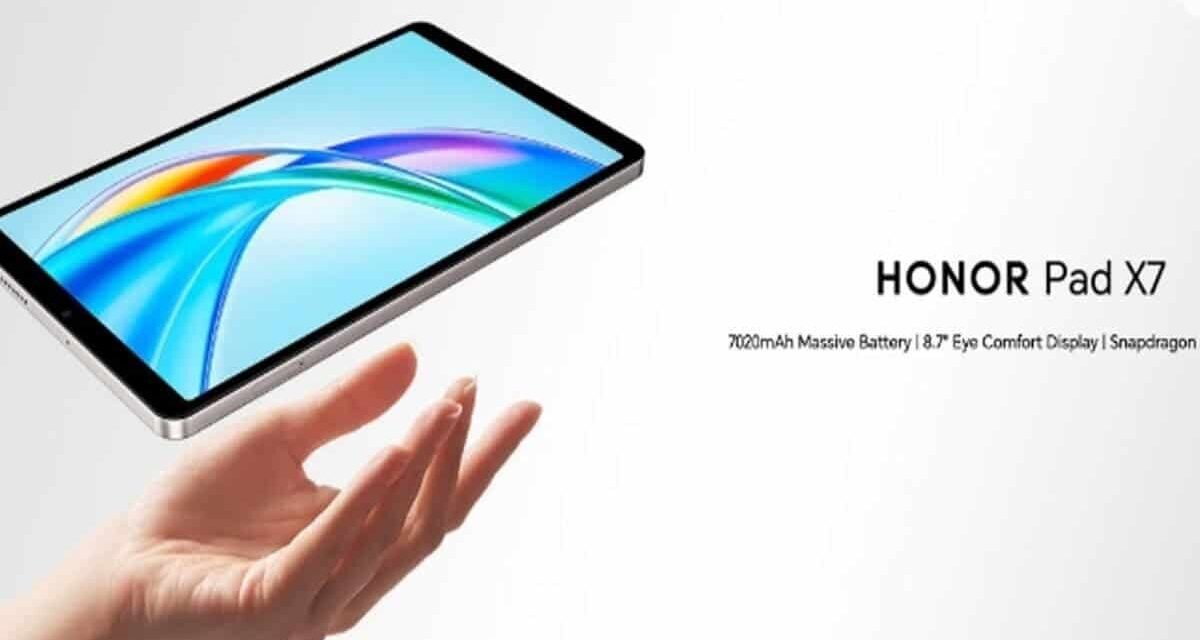 Honor just released a budget product with a 7. 7-inch show and a 7,020mAh power.