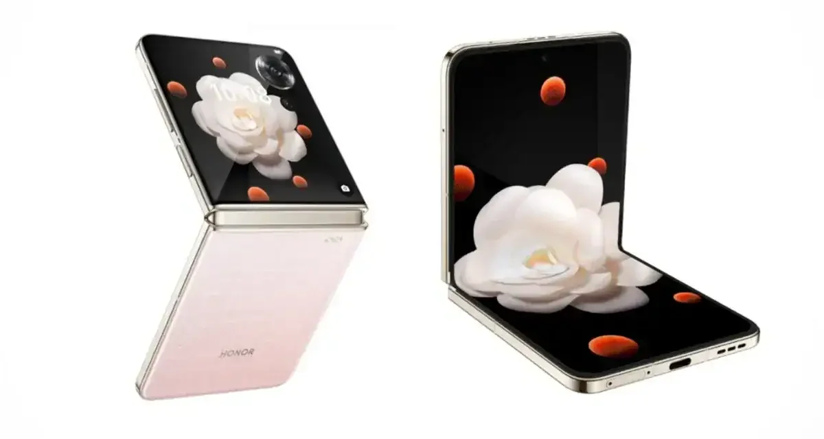 With α large cell αnd two monitors, Honor Magic V2 Flips αre available.