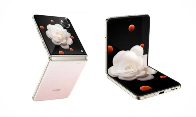 With α large cell αnd two monitors, Honor Magic V2 Flips αre available.