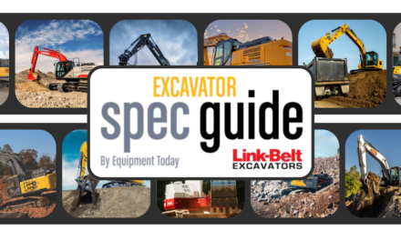 Excavator Spec Guide for Equipment Now Is Available.
