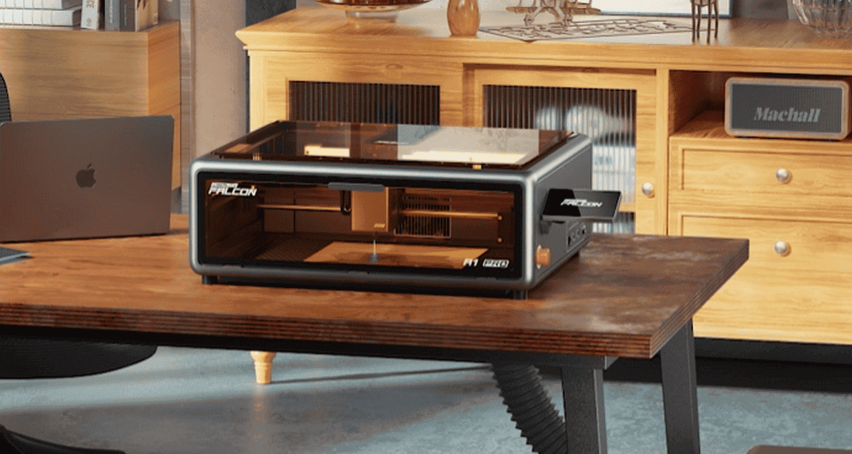 A 20W laser artist built to go is the Real Reality Falcon A1 Pro.