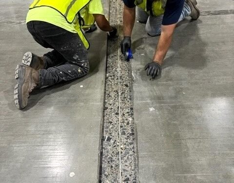 Repairing Concrete Joints – Prep and Set up