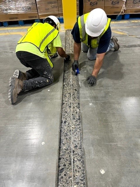 Repairing Concrete Joints – Prep and Set up