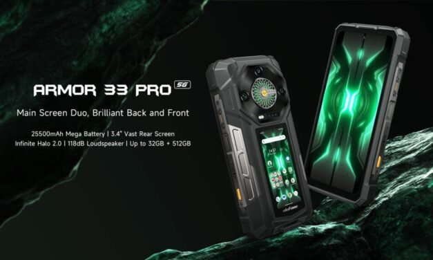 Explore Dual Screen Phones with 3. 4 inches of Rear Screen for the Ulefon Armor 33 Pro