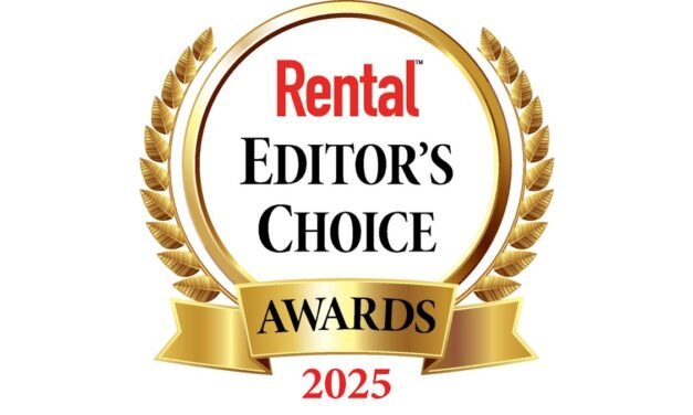 Winners of the 2025 Editor’s Choice Awards at Rental