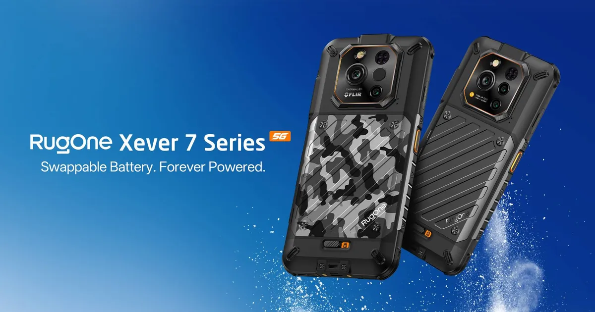 Ulefone Debuts New Model RugOne and Xever 7 Rugged Telephone with Swappable Battery at IFA 2025