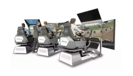Heavy Equipment 3-Person Crew Training is a Simulation-Based Simulation at CM Labs.