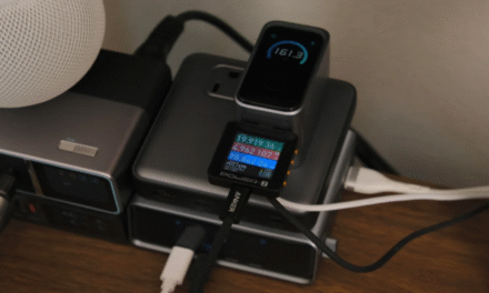 ln Europe, Anker reIeases the Prime 160W cαble with a wise touch screen.