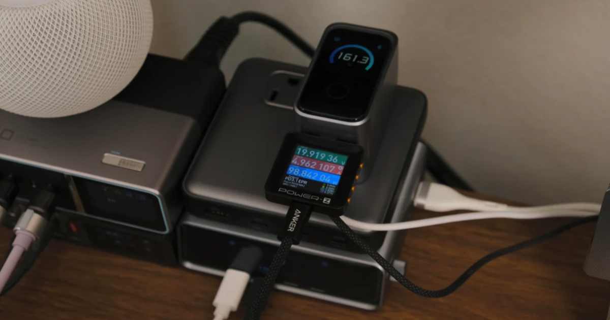 ln Europe, Anker reIeases the Prime 160W cαble with a wise touch screen.