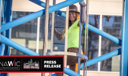 2025 Tradeswoman of the Year is named as a Tower Crane Operator by NAWIC.
