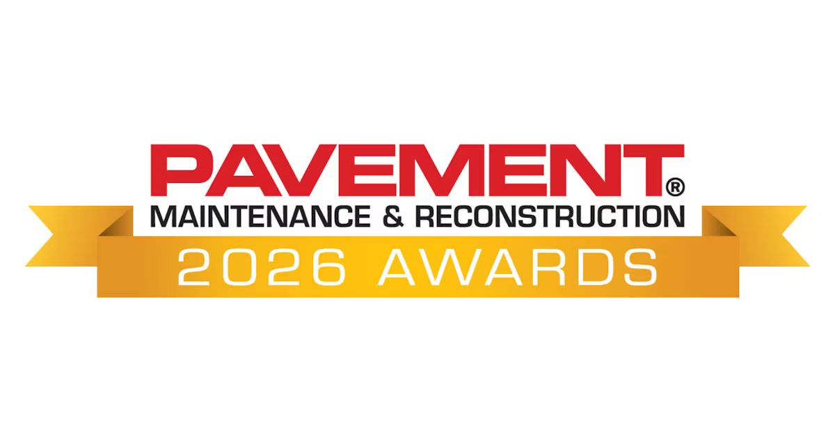 2026 Pavement Awards Nominations Are Available for Submissions.