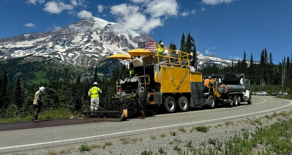 100% Recycled Asphalt to Slurry Seal Pavement | VSS Macropaver Preservation