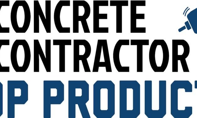 Visit for Entries: Concrete Contractor’s Major Products