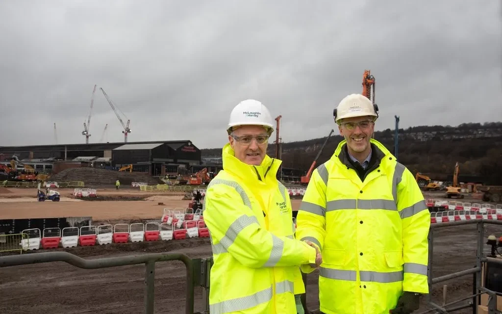 Sheffield Forgemasters system factory work is won by McLaughlin & Harvey for a sum of 210 million.