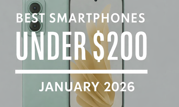 Greatest Smartphones Underneath $200 – January 2026