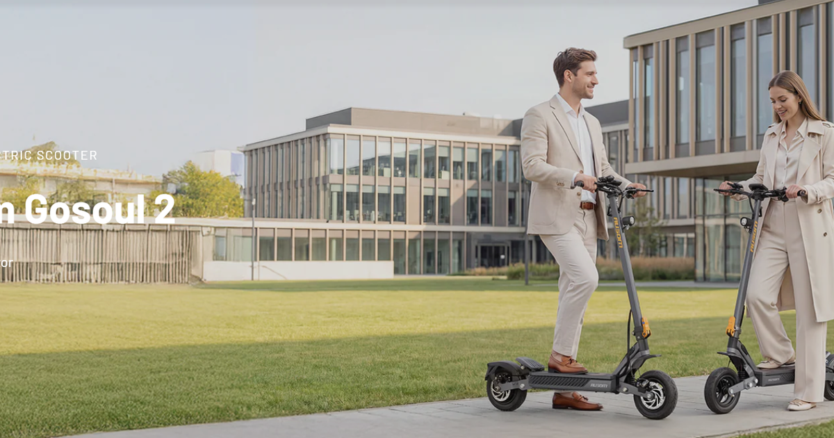 Gosoul 2 and Gosoul 2 Pro Dual Motors with ShocFree, which has been patentable Suspension are available from Ausom.