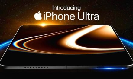 When σpened, Apple’s folding phone is 4. 5mm thick.
