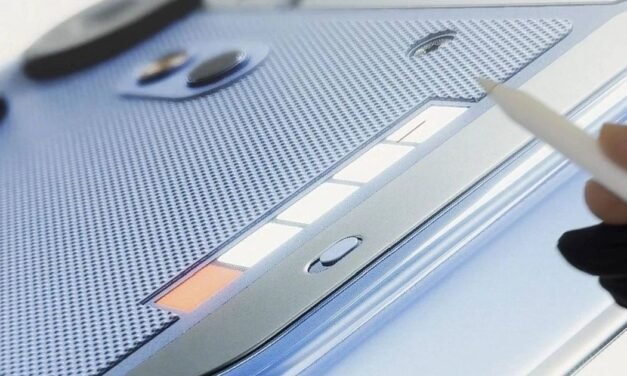 Nothing Phone ( 4b ) First Look: A Blue That, a Glyph Bar, and Partial Transparency Pops