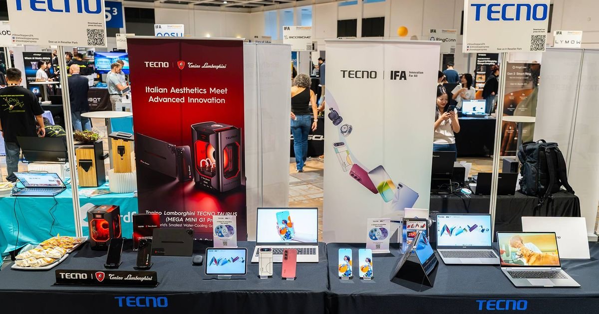 Lamborghini Collaborations, Real Zero-Bezel Concepts, and 360-Degree Tablets were all showcased by TECNO at IFA 2026.